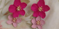 Снимка номер 2 за Висящи обеци "Сакура"