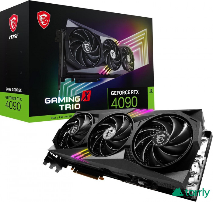 Снимка номер 1 за Графична карта MSI GeForce RTX 4090 Gaming X Trio 24G - 24GB
