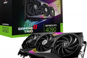 Снимка номер 1 за Графична карта MSI GeForce RTX 4090 Gaming X Trio 24G - 24GB