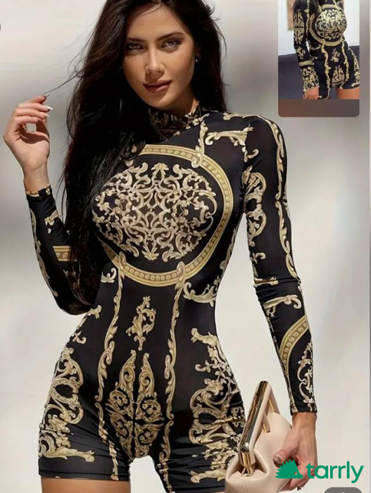 Снимка номер 1 за Гащеризон Черно и злато, ХЛ