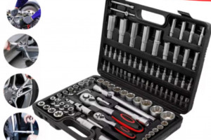 Снимка номер 1 за Куфар с инструменти 108 части   Гедоре