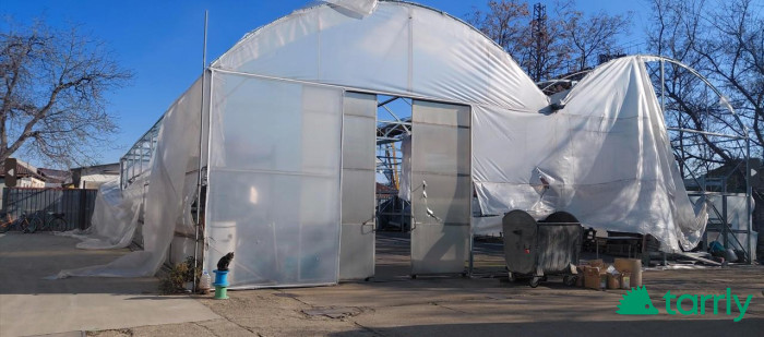 Снимка номер 1 за Метална конструкция за оранжерия - 320 кв. м