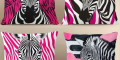 Снимка номер 1 за Комплект калъфки Зебри Фухсия