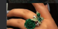 Снимка номер 3 за Пръстен Изумрудената роза